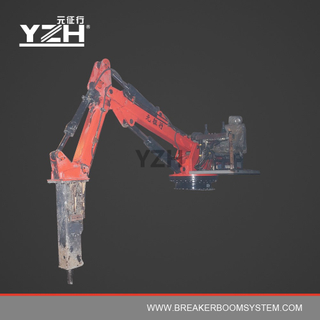 Static Hydraulic Pedestal Boom With Breaker