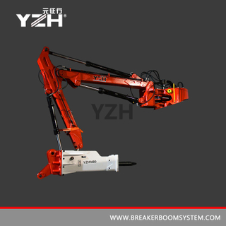 Static Rock Breaking Booms System